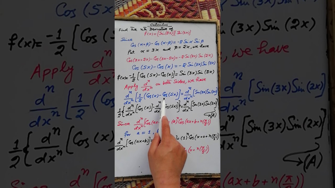 Find The Nth Derivative Of F x Sin 3x Sin 2x YouTube find-the-nth-derivative-of-f-x-sin-3x-sin-2x-youtube
