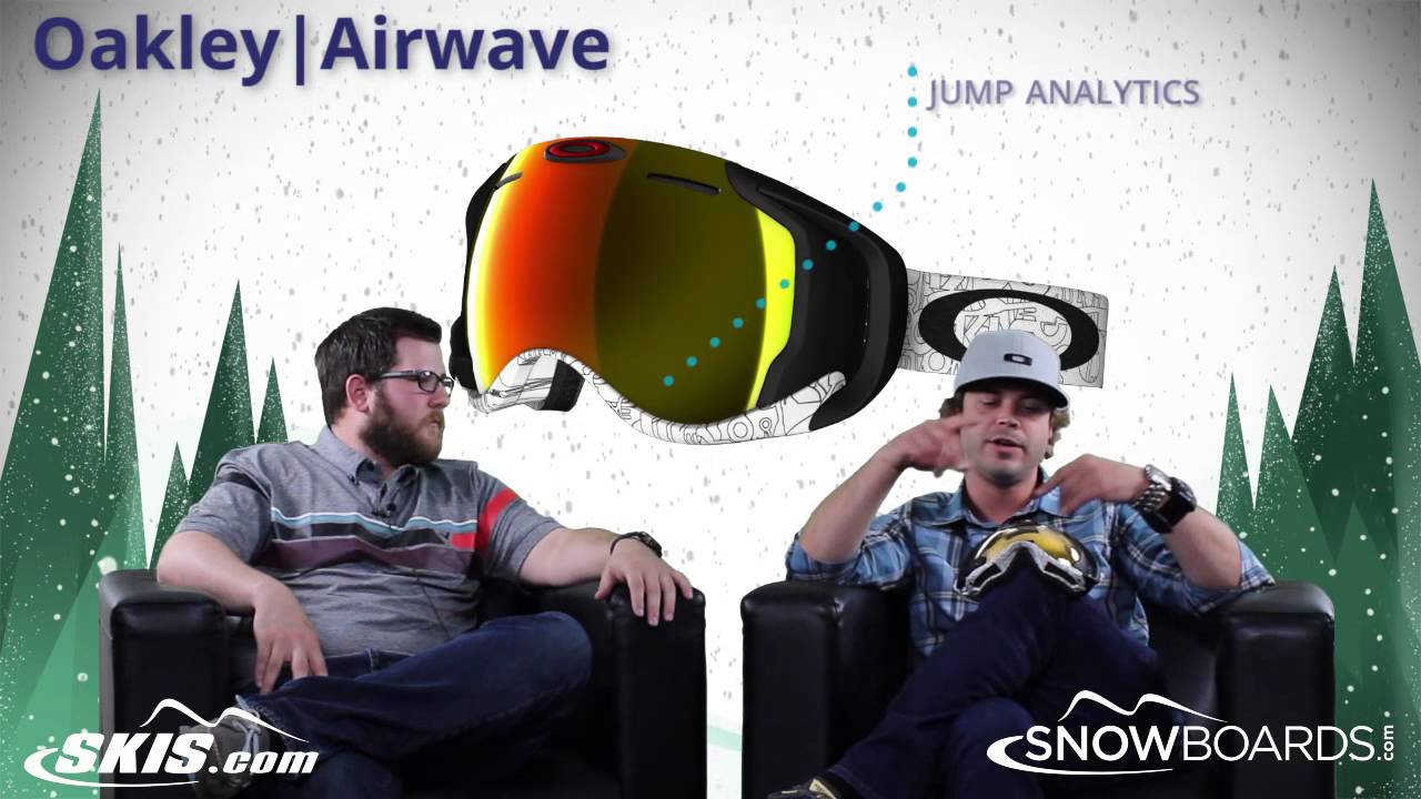 2015 Oakley Airwave Goggle Overview by SkisDOTcom and SnowboardsDOTcom