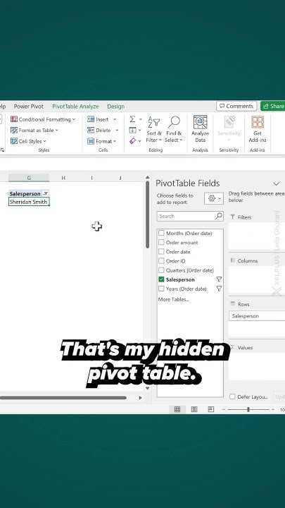 cool-excel-trick-use-slicer-buttons-with-a-hidden-pivot-table-shorts