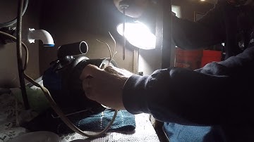 garbage disposal and drain assembly installed part 5