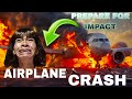 AIRPLANE CRASH WARNING ⚠️  || PREPARE FOR IMPACT 👀 || AIRPLANE ✈️ SIMULATER GAMING 🤳 || Suroj Vhai 🙏