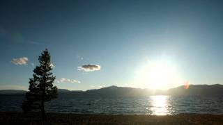 Sunset at Lake Tahoe California (Time Lapse)