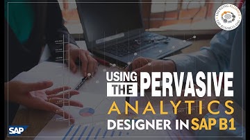 USING THE PERVASIVE ANALYTICS DESIGNER IN SAP B1
