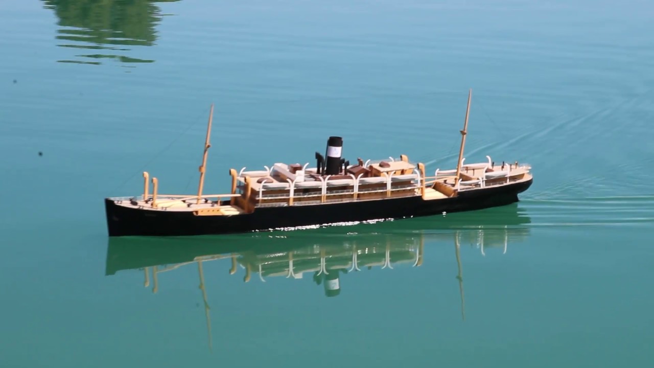 S.S. Waratah model underway YouTube
