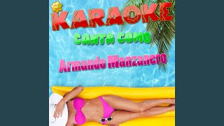 Video thumbnail of "Ameritz Karaoke - Mia (Popularizado por Armando Manzanero) (Karaoke Version)"