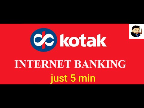 Kotak Bank Net Banking in 5 min ||  Kotak Mahindra Mobile Banking