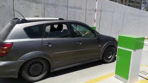 Parking Exit Terminal Lane Exit Station Ticket Validator YP2 Series-Wii Cloud Parking System