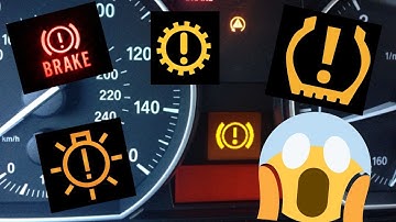 Warning light “Circle with exclamation mark inside”. What’s this?