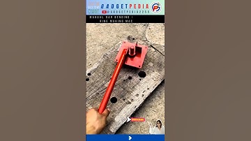 Manual Rebar Stirrups Ring Making Machine Tool #shorts #youtubeshorts #ytshorts #tools #diy