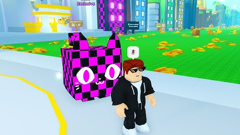 I HATCHED THE NEW HUGE ERROR CAT IN PET SIMULATOR X!