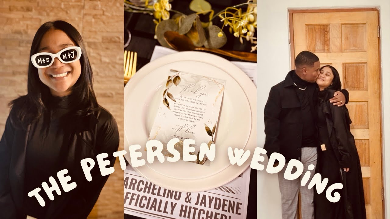 Our Friends got MARRIED 🤭😍#GRWM+PETERSEN+WEDDING+WORK