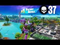 37 Elimination Solo vs Squads Gameplay Full Game Win (Fortnite PC Controller)