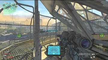 103-4 w/Barrett 50 Cal - MW3 Demolition Sniper Spawn Trap