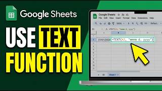 How to Use TEXT Function in Google Sheets (Easy Tutorial)