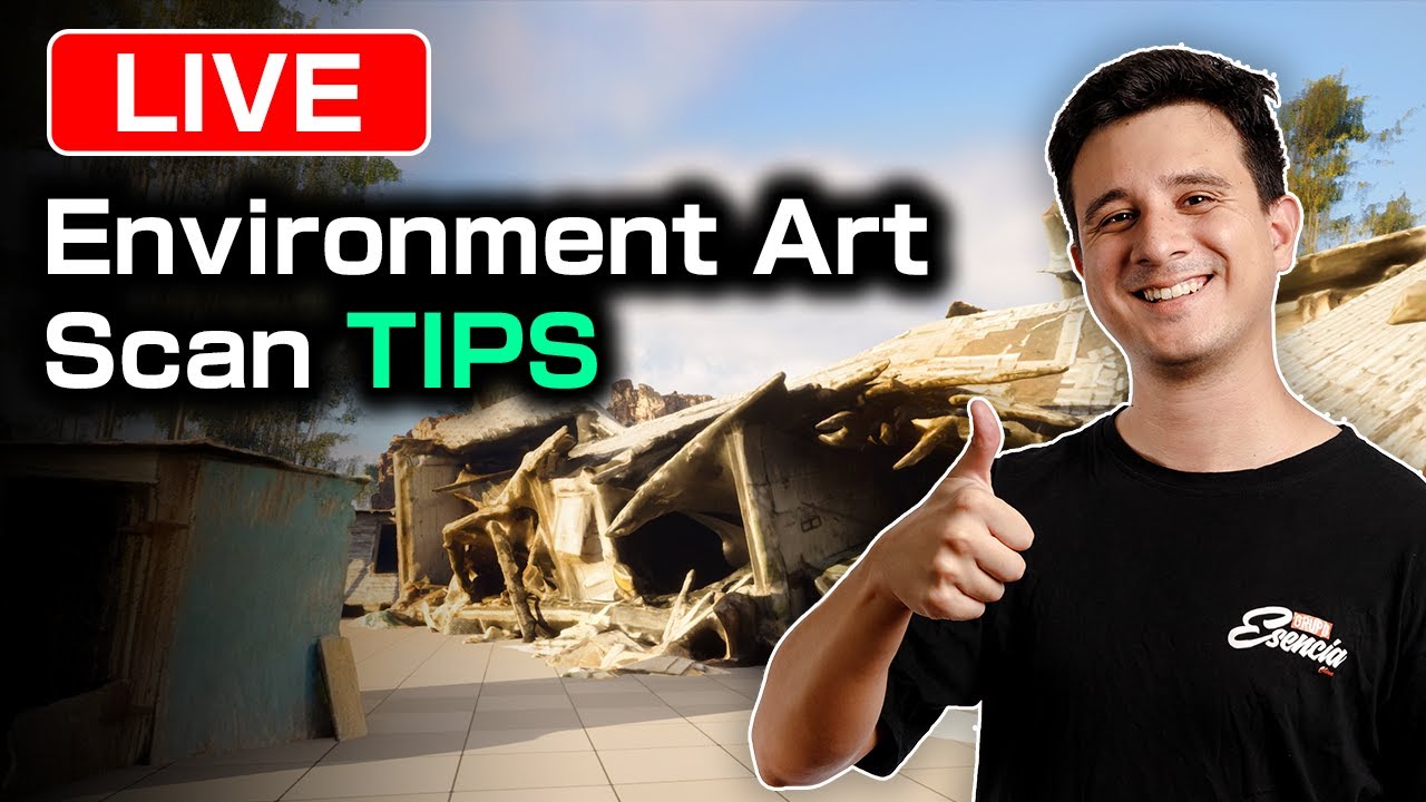 🔴Create Environments in Unreal Engine 5 - How to cleanup Scanned 3D ...