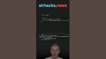 An Unreachable Semicolon #java #shorts #coding #airhacks
