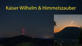 Perseiden & Sonnenfinsternis am Kaiser-Wilhelm-Denkmal Porta Westfalica