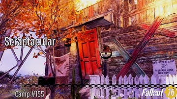 Fallout 76 Camp Build | Scraptacular | Scrappy // Immersive// Pre-Existing Structure