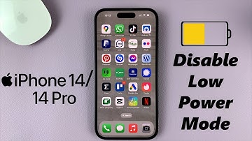 iPhone 14/14 Pro: How To Turn OFF (Disable) Low Power Mode