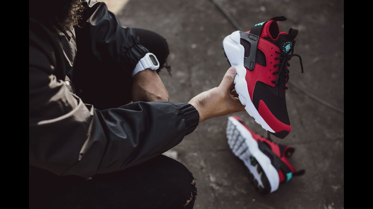 nike huarache drift gym red