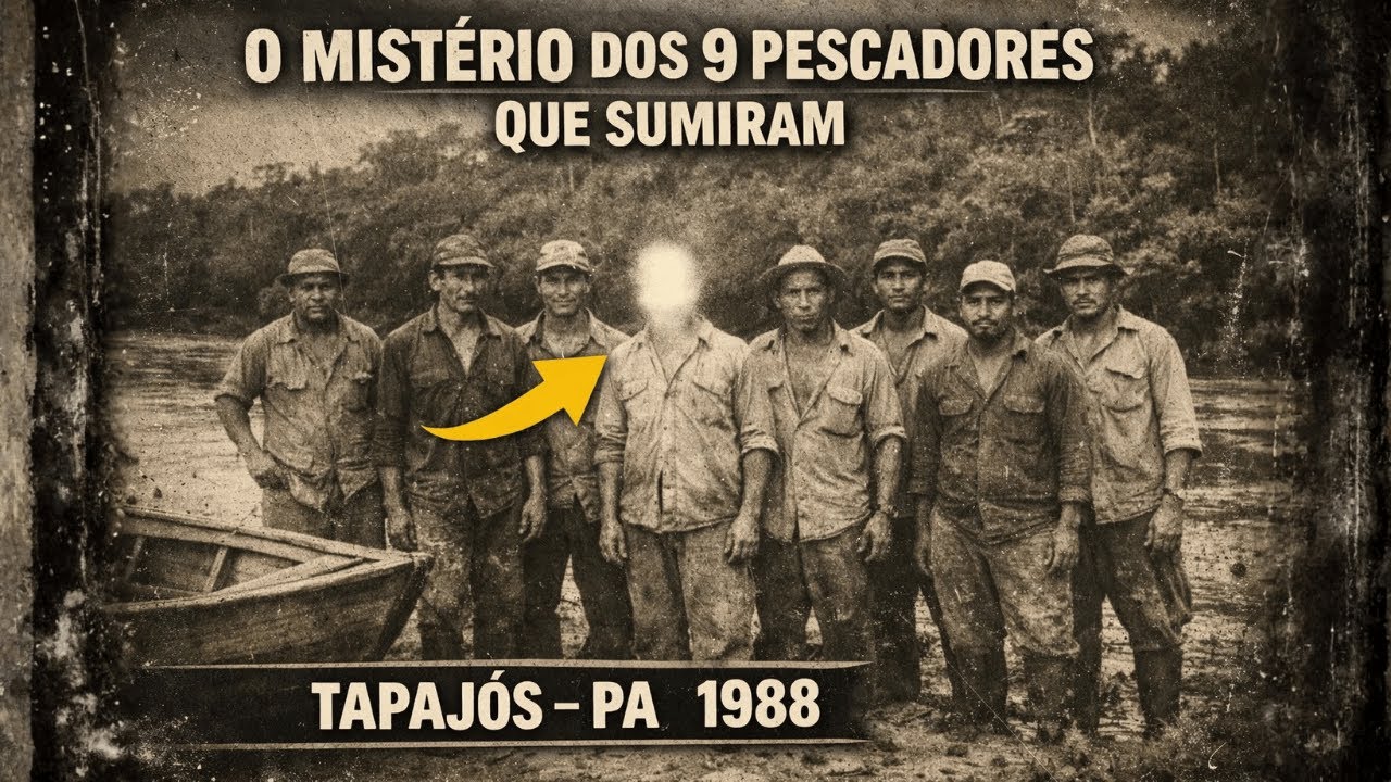 (1988, PARÁ) 9 pescadores que sumiram no Tapajós