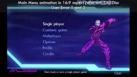 TRON 2.0 - User Error Parts 1, 2, and 3 Menu Animations with New Discs (1080p HD)