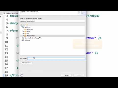 18 JSP Tutorial #18   JSP Forms   Write some JSP code