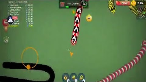 Wormszone.io live stream biggest worms hunting part (39) || Android / ios gameplay Walkthrough