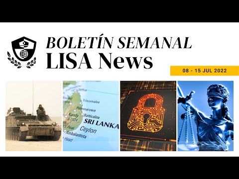 Boletín Semanal LISA News (8 - 15 jul)