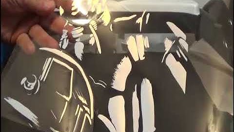 S17 1-Step Foil HTV Star Wars Design Demonstration