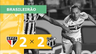 São Paulo 2 x 2 Ceará - Gols - 28/05 - Campeonato Brasileiro 2022