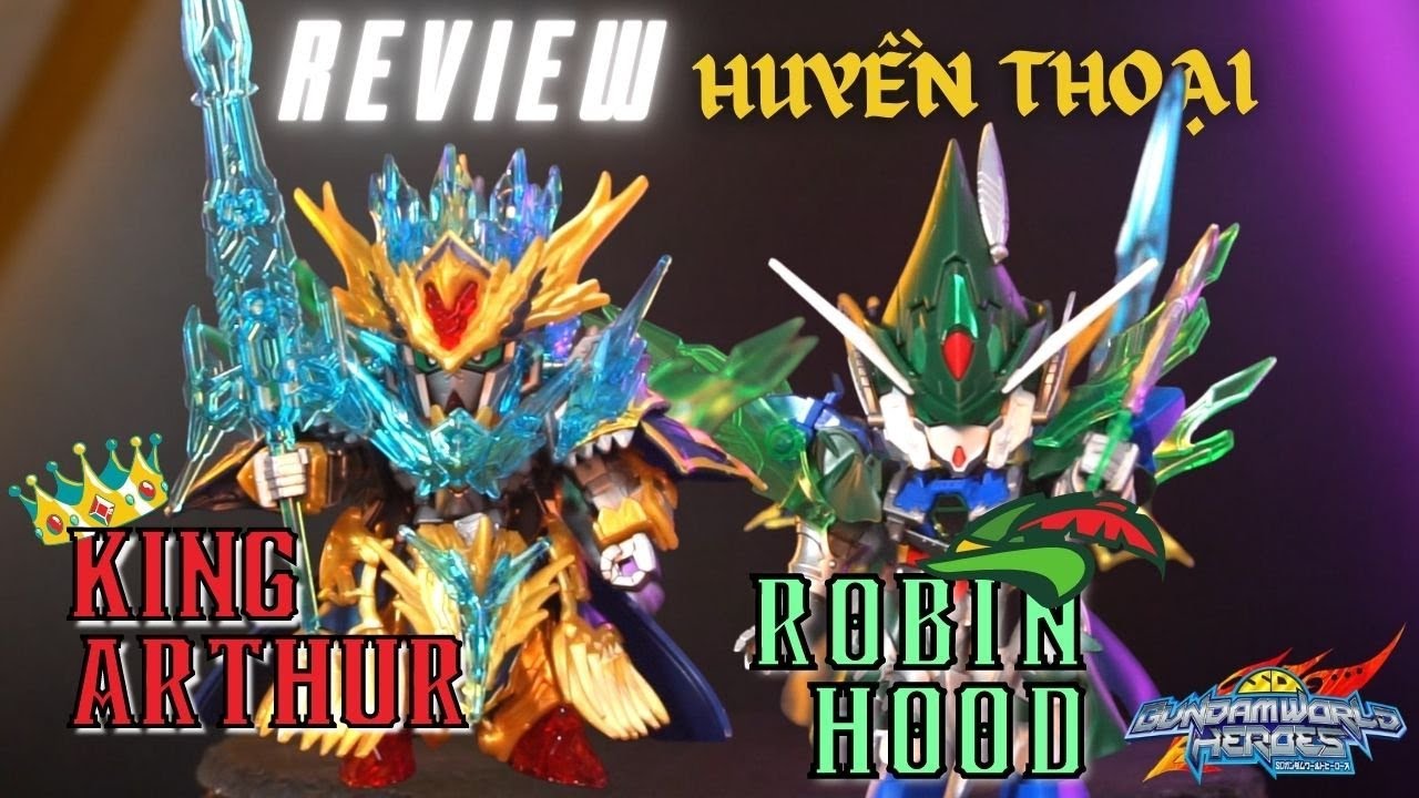Đánh giá Mô hình Gundam SDW HEROES| ARTHUR GUNDAM... - youtube