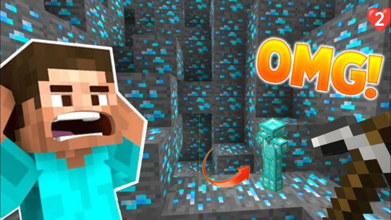 I Make Diamond Full Armour in Minecraft Survival #2 - YouTube