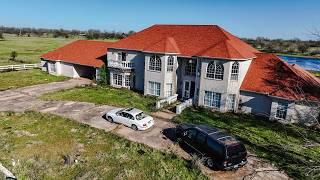 ABANDONED Mansion With SPORTS CARS in the Driveway - Corvette, Jaguar Left Behind