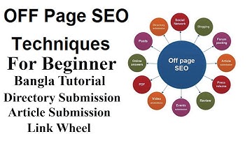 Off page SEO bangla tutorial A to Z | Directory Submission | Article Submission | Link Wheel