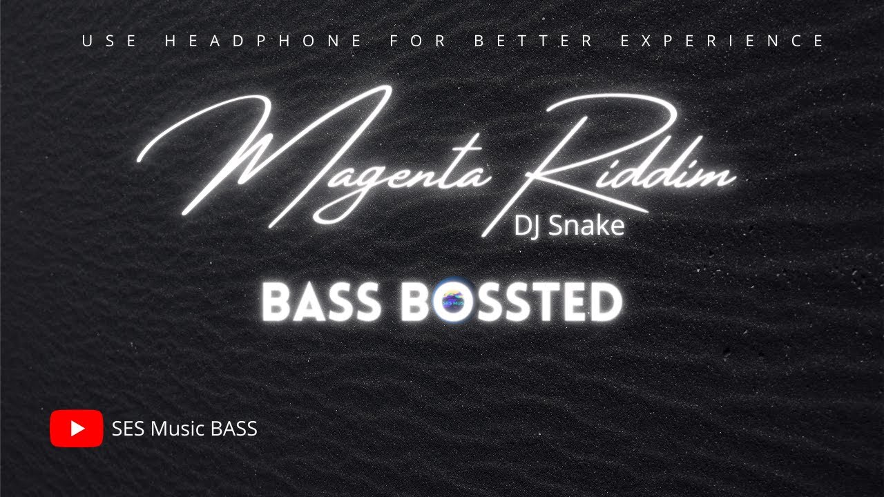 DJ Snake - Magenta Riddim [8D Audio & 🔈BASS BOOSTED🔈] - YouTube