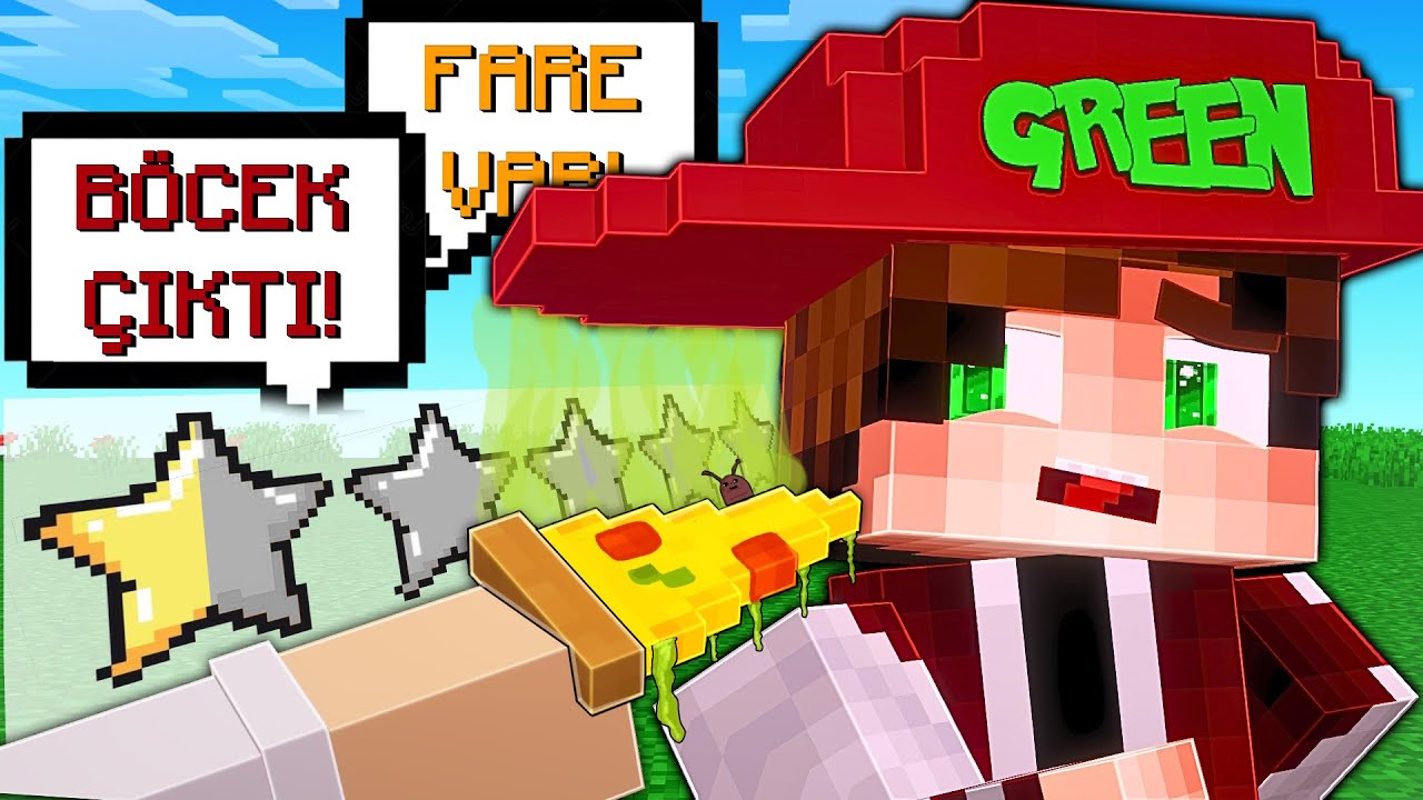 MİNECRAFT ama EN DÜŞÜK PUANLI RESTORANLARI ZİYARET ETTİK! 💩🍕
