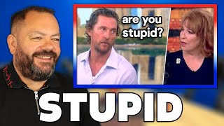 Celebrities Shutting Down Disrespectful Interviewers REACTION | OFFICE BLOKES REACT!!