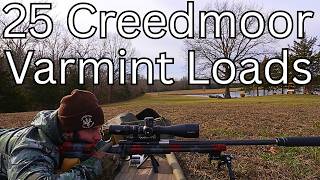 25 Creedmoor Varmint Loads! Testing 70gr Sierra Blitzking, Hornady 75gr V-Max &amp; 95gr Hornady ELD-VT