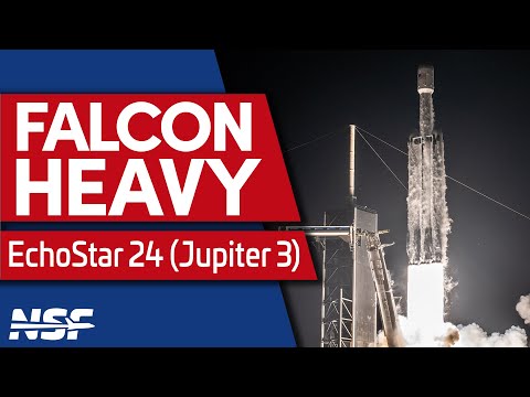 LAUNCH: SpaceX Falcon Heavy - EchoStar-24