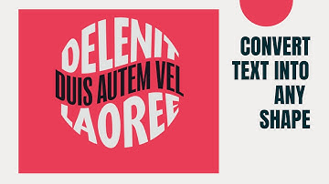 Convert Text Into Shape-Adobe Illustrator Tutorial