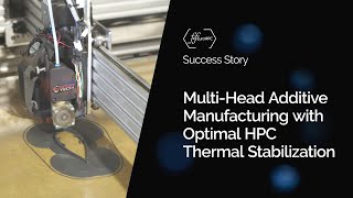 Success Story:  Multi-Head Additive Manufacturing with Optimal HPC Thermal Stabilization