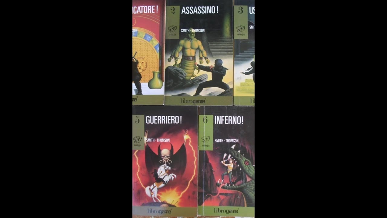 Ninja! La serie di librigame per chi ama le maniere forti - YouTube