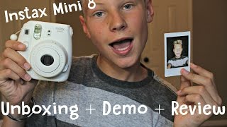 Instax Mini 8 Unboxing Demo Review