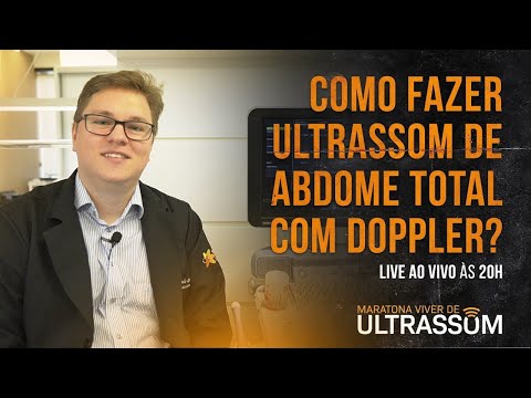 COMO FAZER ULTRASSOM DE ABDOME TOTAL COM DOOPLER?