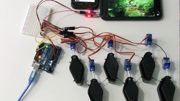 nature sounds + sound sensor, servo + module