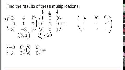 AQA Further Pure: Matrices 1-4