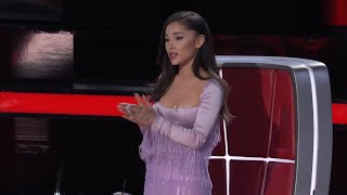 Ariana Grande Steals Manny Keith // The Voice 2021 *Night 9*