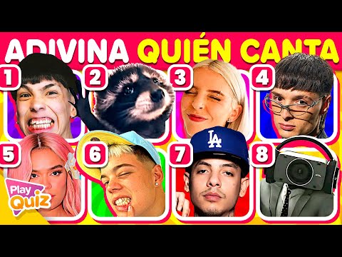 Adivina Quién Canta 🎙️👨🏻‍🎤 - Adivina el Músico | Virales de Tiktok 🎶| Play Quiz de Música