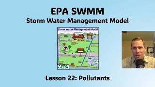 EPA SWMM Lesson 22 - Pollutants